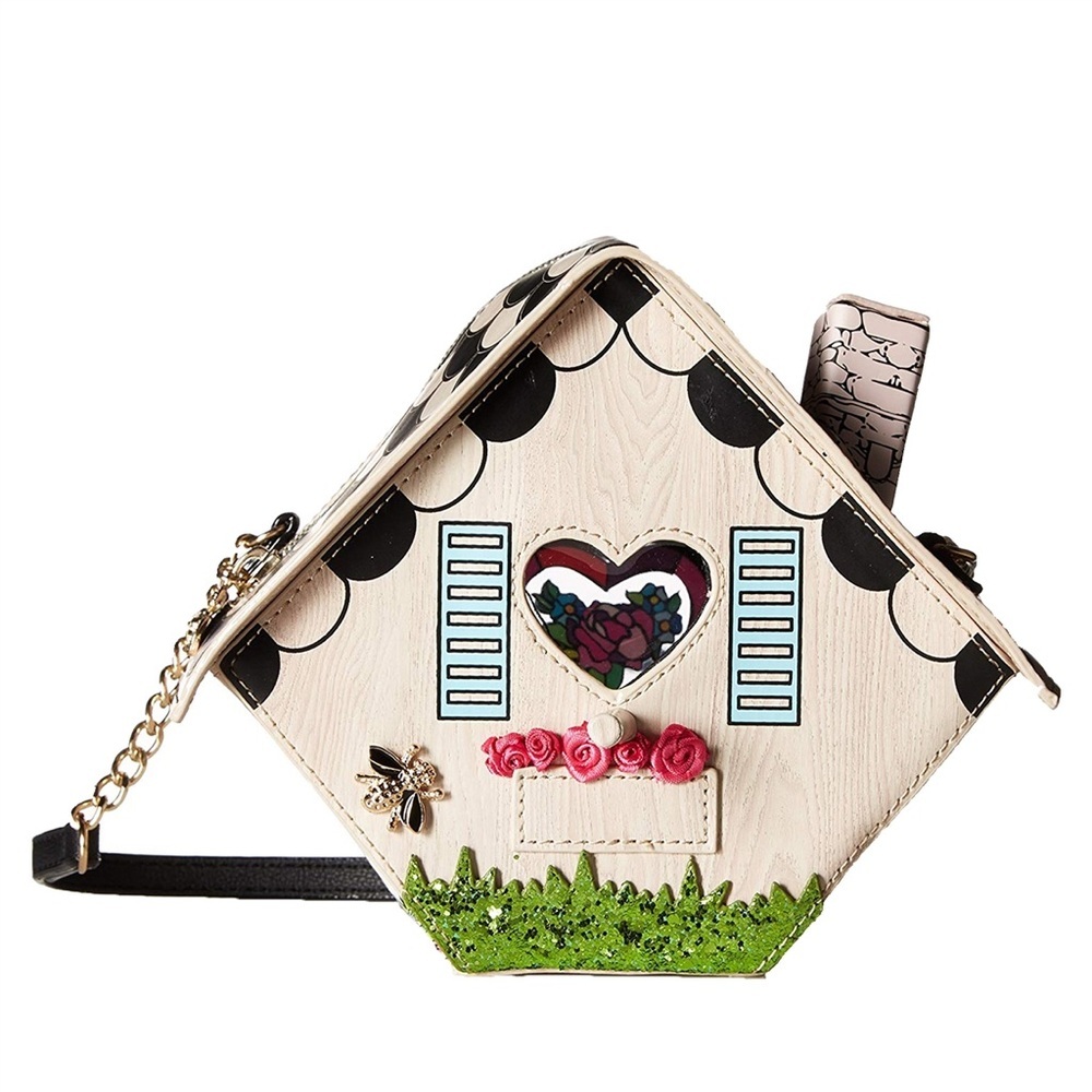 Betsey Johnson / Home Tweet Home Birdhouse Crossbody - Picture 2 of 13